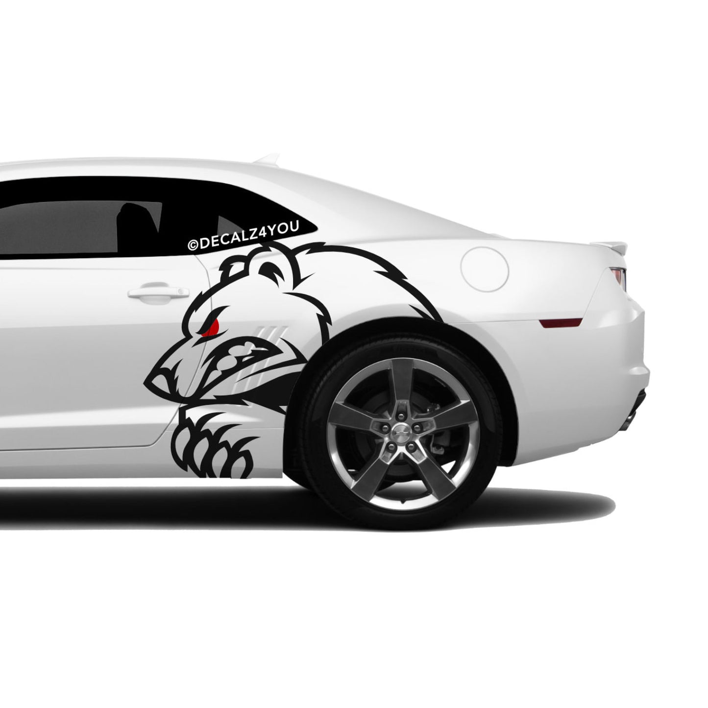 XL Grizzly Side Graphic Includes Driver & Passenger Camaro 2010 - 2015