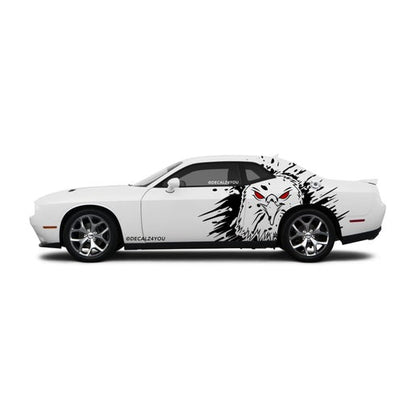 XL Eagle Side Graphic Includes Driver & Passenger Challenger 2008 - Current.
