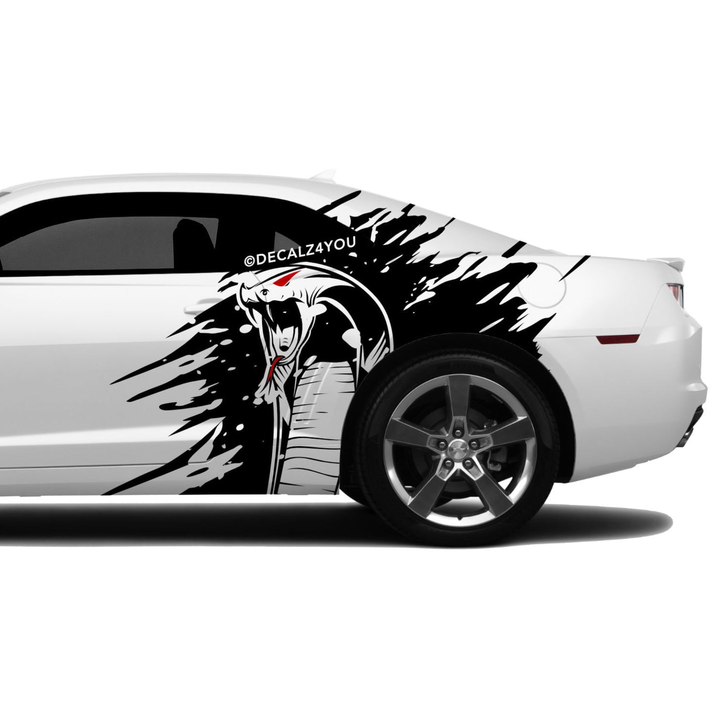 Angry Cobra XL Side Graphic Includes Driver & Passenger Camaro 2010 - 2015