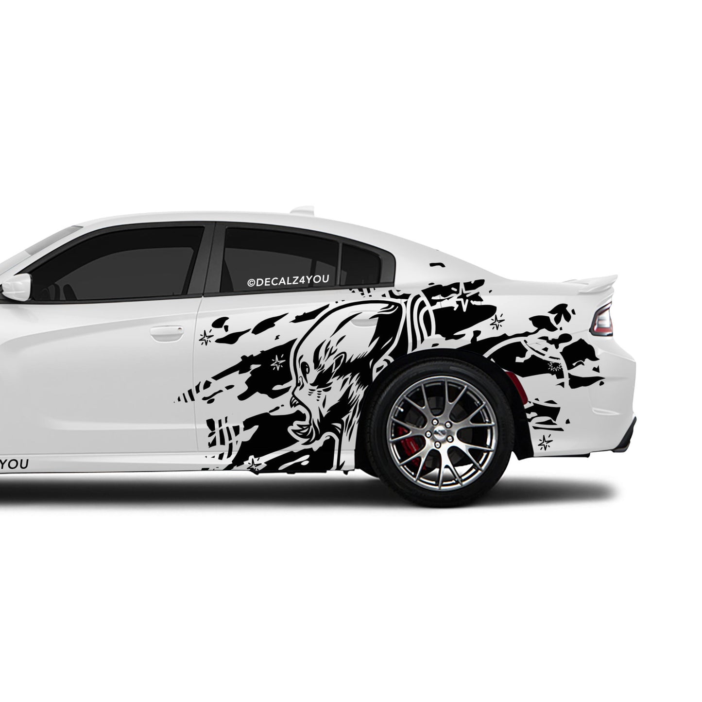 Alien XL Side Graphic Includes Driver & Passenger Charger 2015 - Current