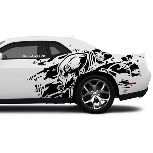Alien XL  Side Graphic Includes Driver & Passenger Challenger 2008 - Current.