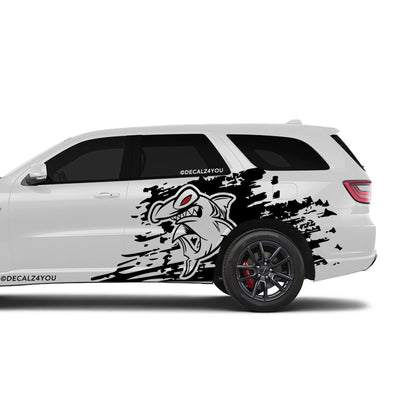 Large Hammer Head Side Graphic Includes Driver & Passenger Durango 2018 - Current