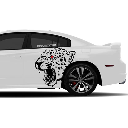 Cheetah Side Graphic Includes Driver & Passenger Charger 2011 - 2014