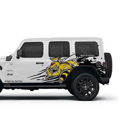 Hornet X-Large Graphic Driver & Passenger Side Included Wrangler
