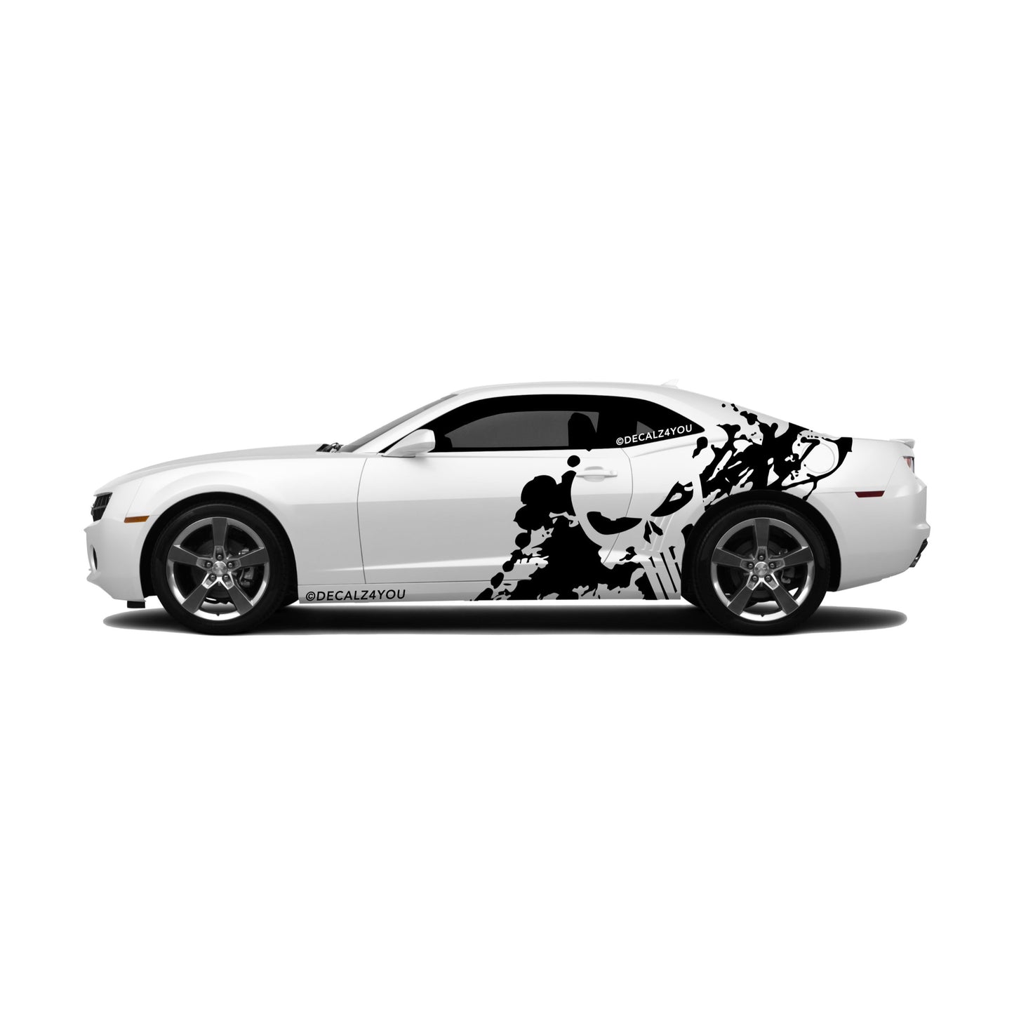 XL Punisher Side Graphic Includes Driver & Passenger Camaro 2010 - 2015