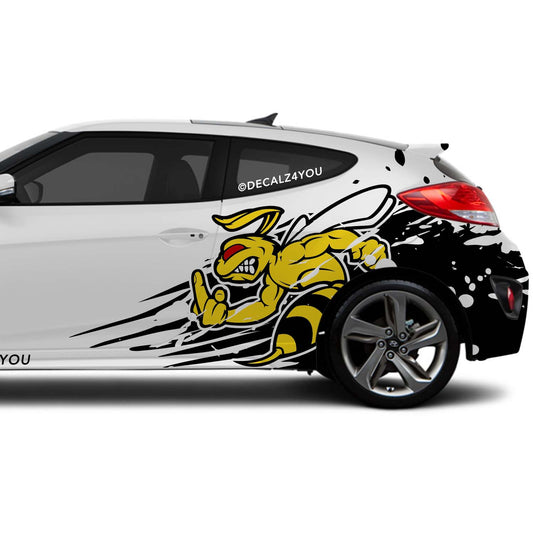 Hornet X-Large Graphic Includes Driver & Passenger Side Veloster 2019- Current