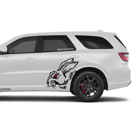 Angry Rabbit Side Graphic Includes Driver & Passenger Durango 2018 - Current