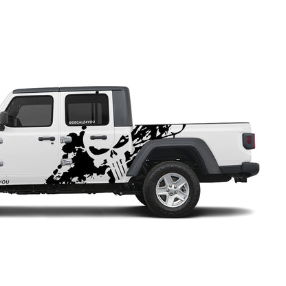 XL Punisher Side Graphic Includes Driver & Passenger Gladiator 2020 - Current