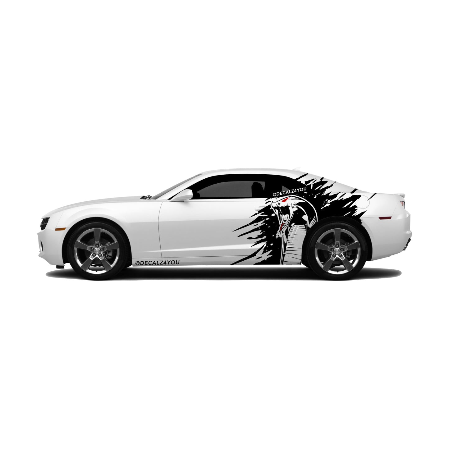 Angry Cobra XL Side Graphic Includes Driver & Passenger Camaro 2010 - 2015