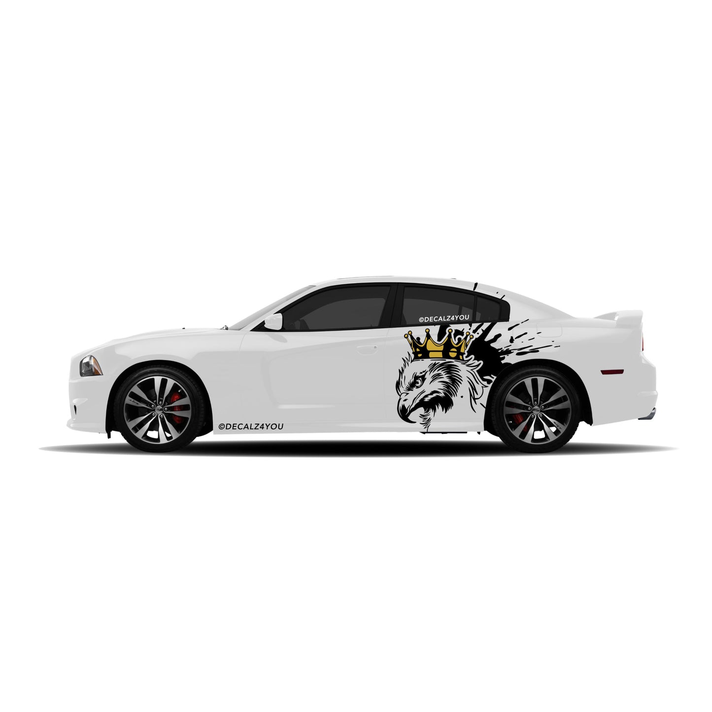 XL King Eagle Side Graphic Includes Driver & Passenger Charger 2011 - 2014