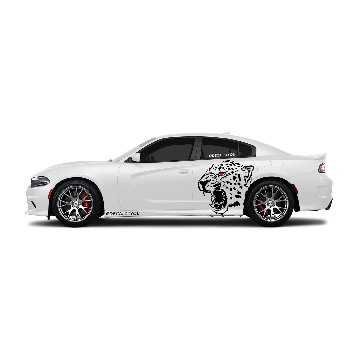 Cheetah Side Graphic Includes Driver & Passenger Charger 2015 - Current