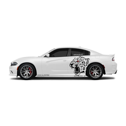 Cheetah Side Graphic Includes Driver & Passenger Charger 2015 - Current