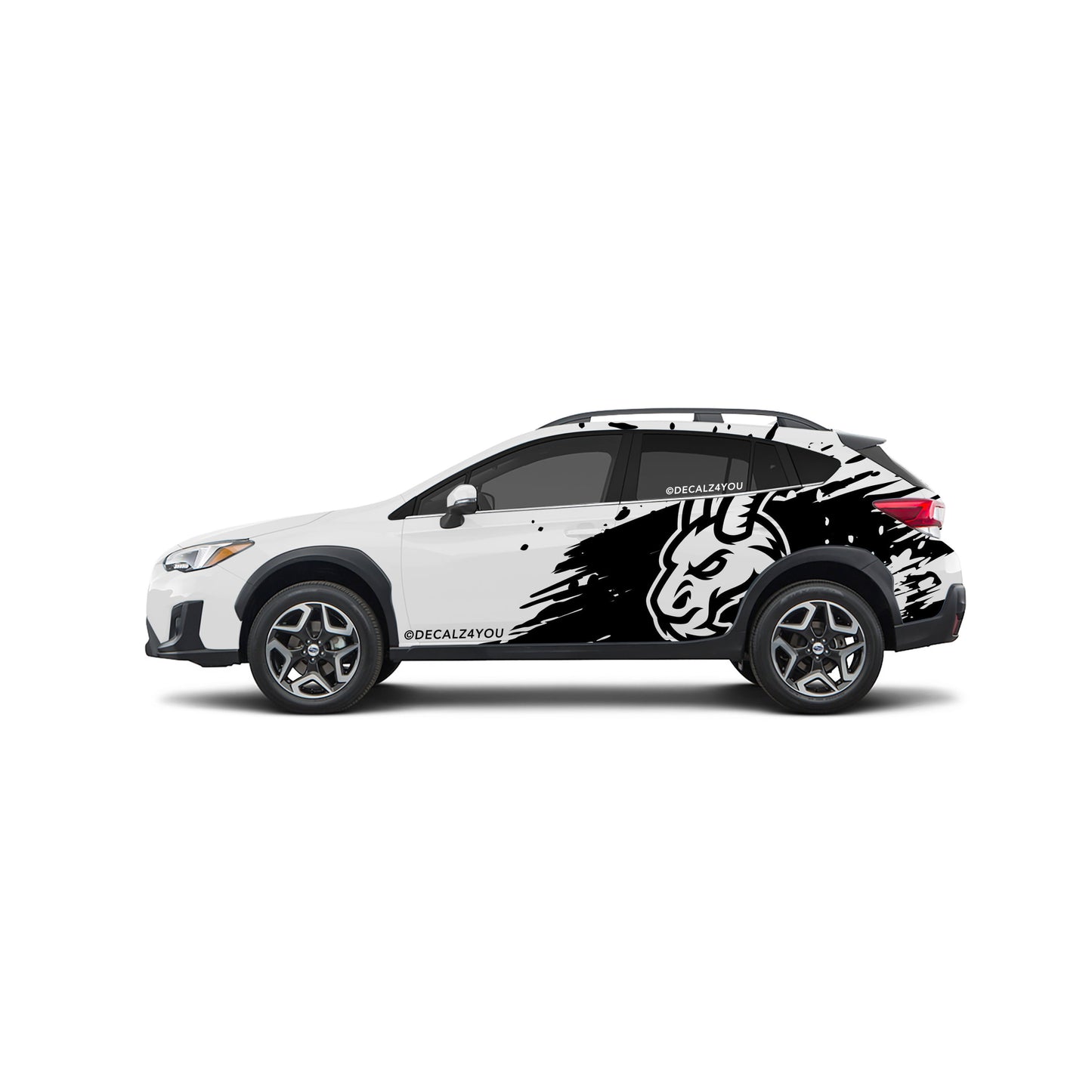 Mean Angry Goat Side Graphic Includes Driver & Passenger Crosstrek 2018 - 2020