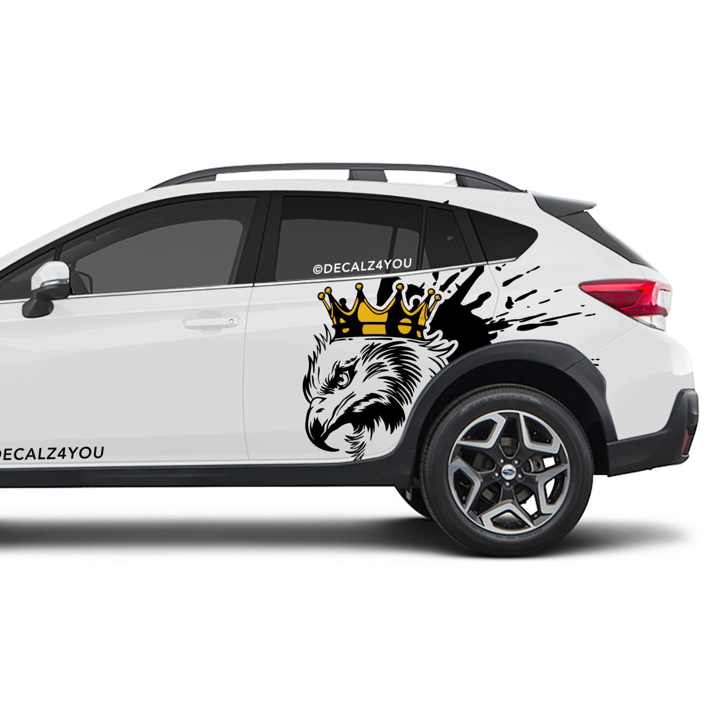 Large King Eagle Side Graphic Includes Driver & Passenger Crosstrek 2018 - 2020
