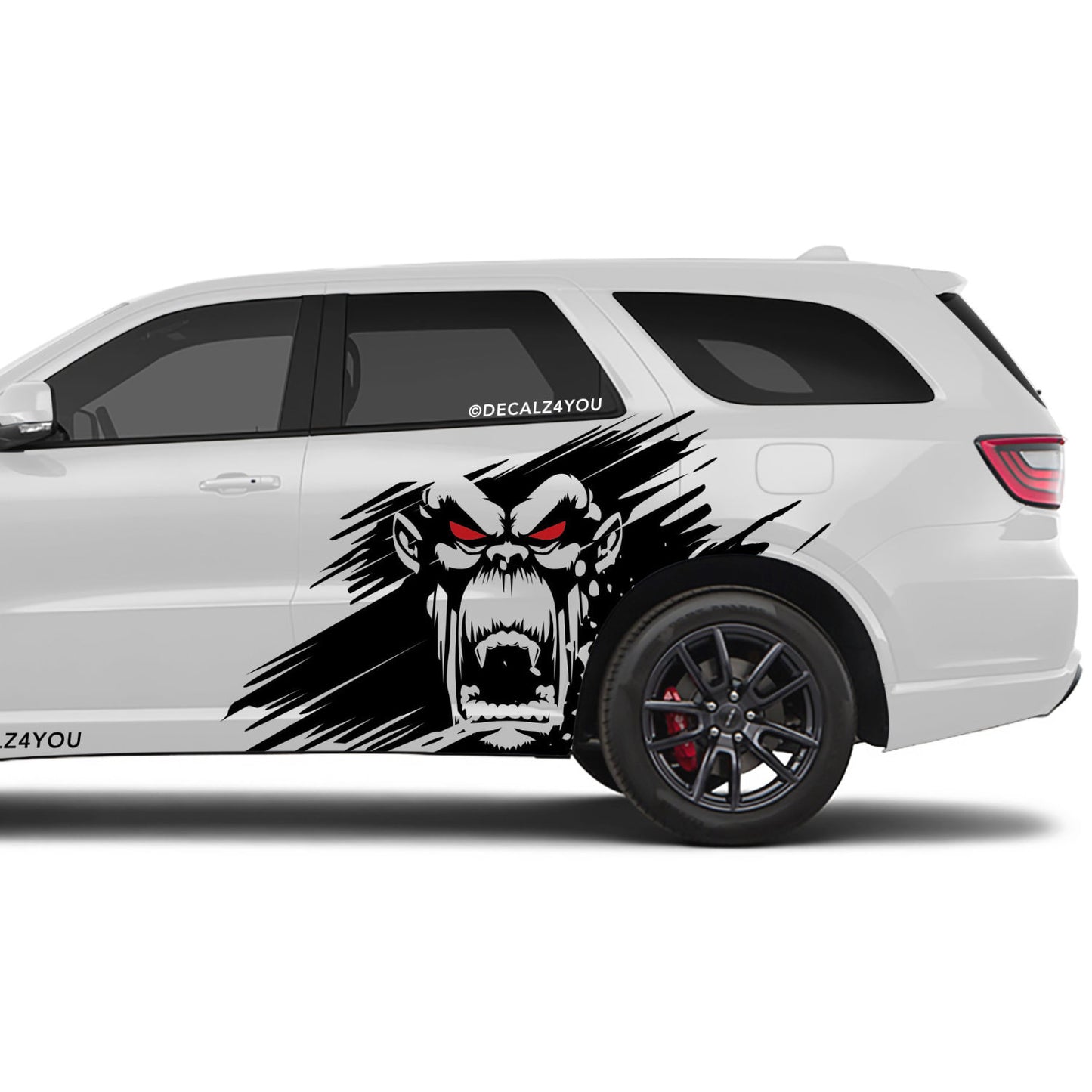 Scary Kong Large Side Graphic Includes Driver & Passenger Durango 2018 - Current