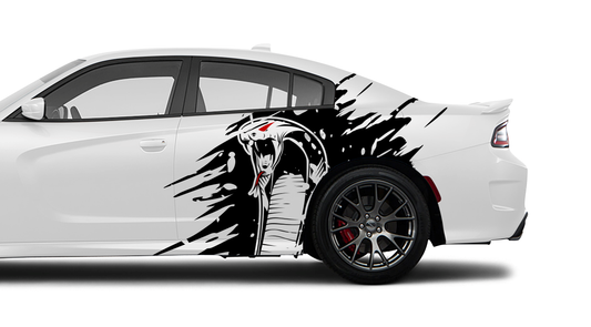 Cobra Side Graphic X-Large INCLUDES Driver & Passenger