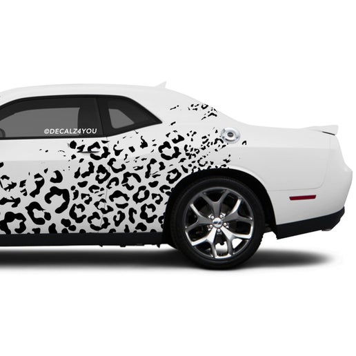 Leopard Skin Side Graphic Includes Driver & Passenger Challenger 2008 - Current.