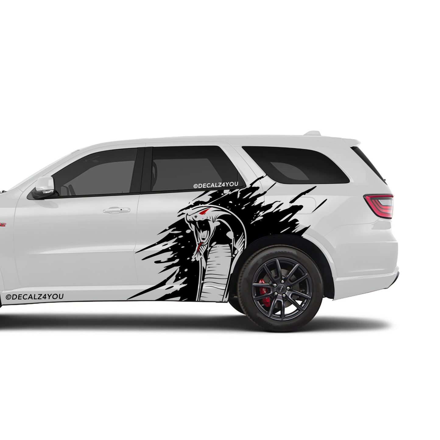 Angry Cobra  XL  Side Graphic Includes Driver & Passenger Durango 2018 - Current
