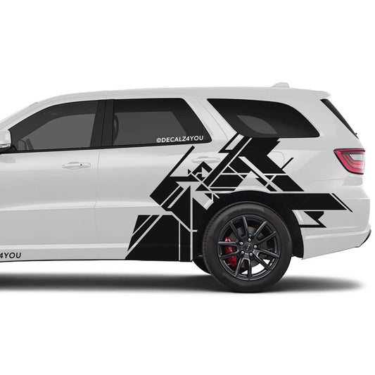 Abstract XL Side Graphic Includes Driver & Passenger Durango 2018 - Current