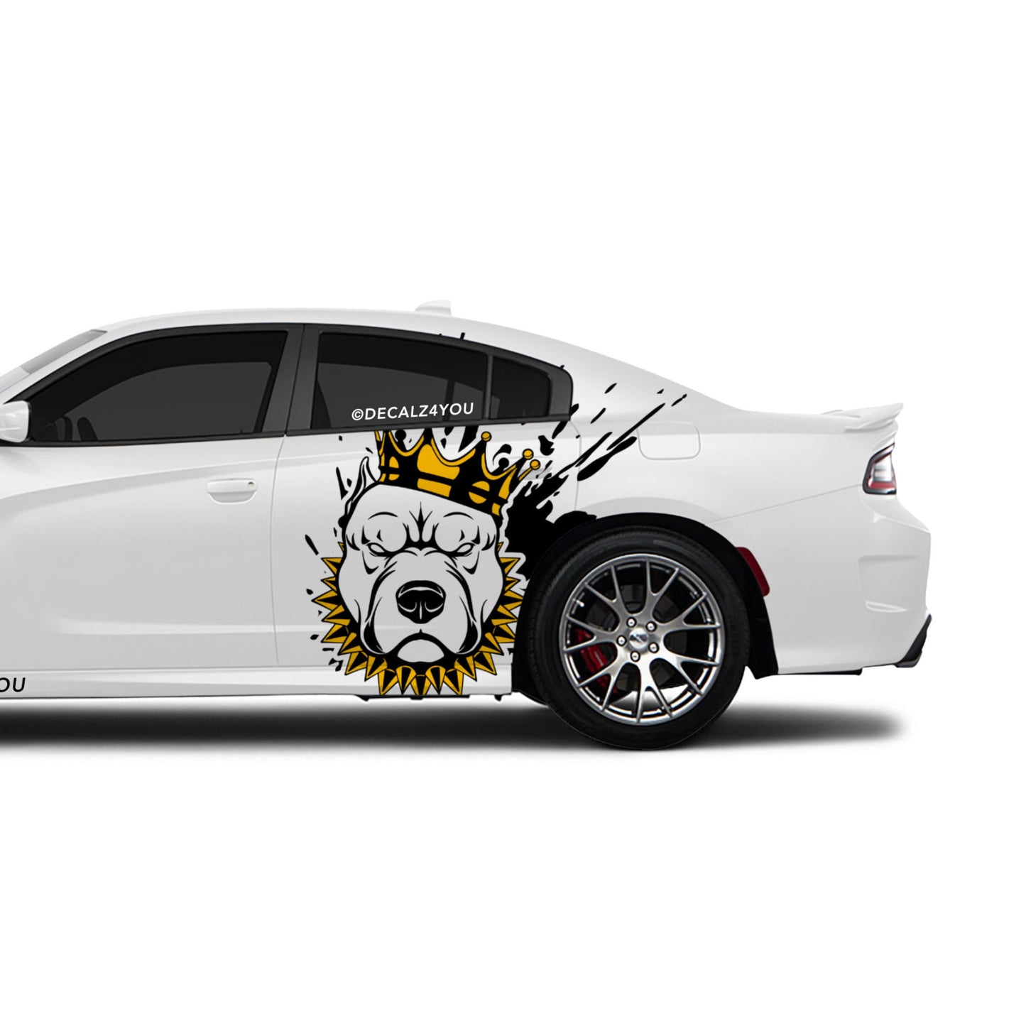 Dog KING Side Graphic Includes Driver & Passenger Charger 2015 - Current