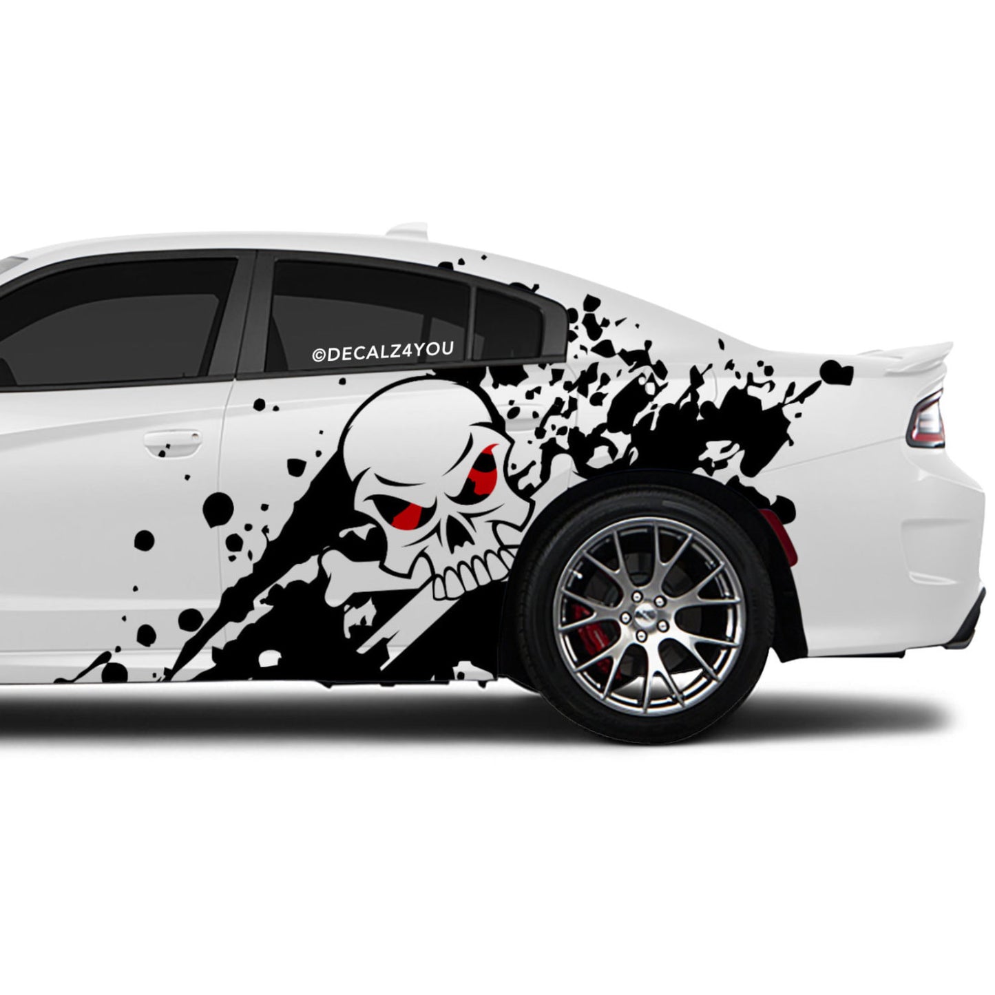 XL Skull Side Graphic Includes Driver & Passenger Charger 2015 - Current