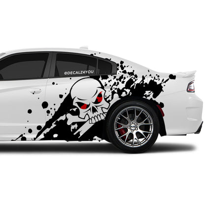 XL Skull Side Graphic Includes Driver & Passenger Charger 2015 - Current