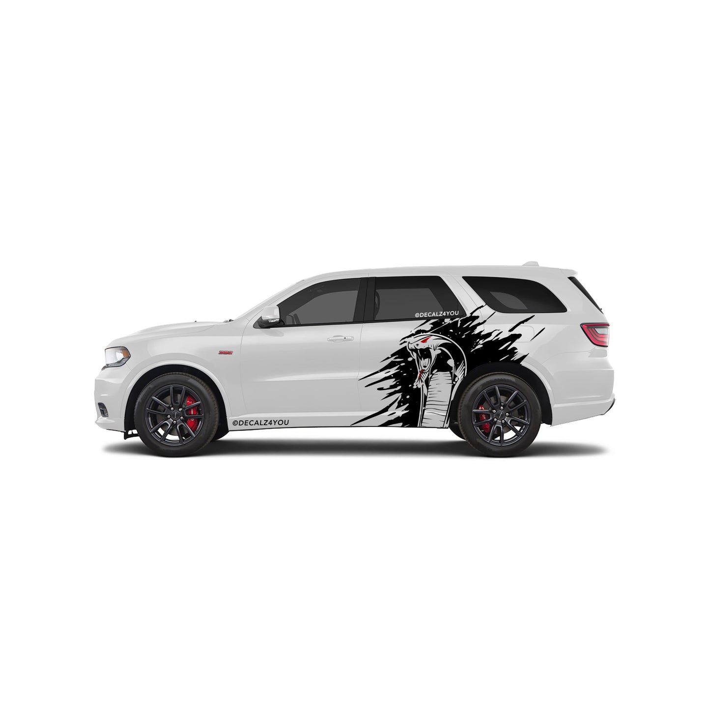 Angry Cobra  XL  Side Graphic Includes Driver & Passenger Durango 2018 - Current