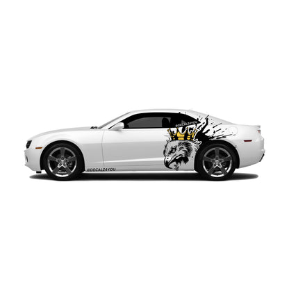 XL King Eagle Side Graphic Includes Driver & Passenger Camaro 2010 - 2015