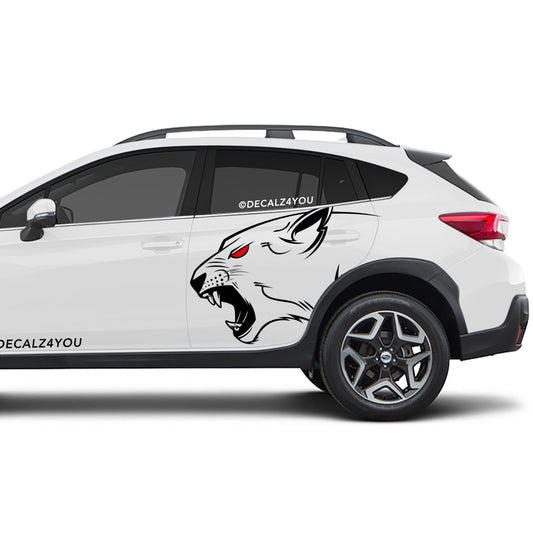 Lioness Side Graphic Includes Driver & Passenger Crosstrek 2018 - 2020