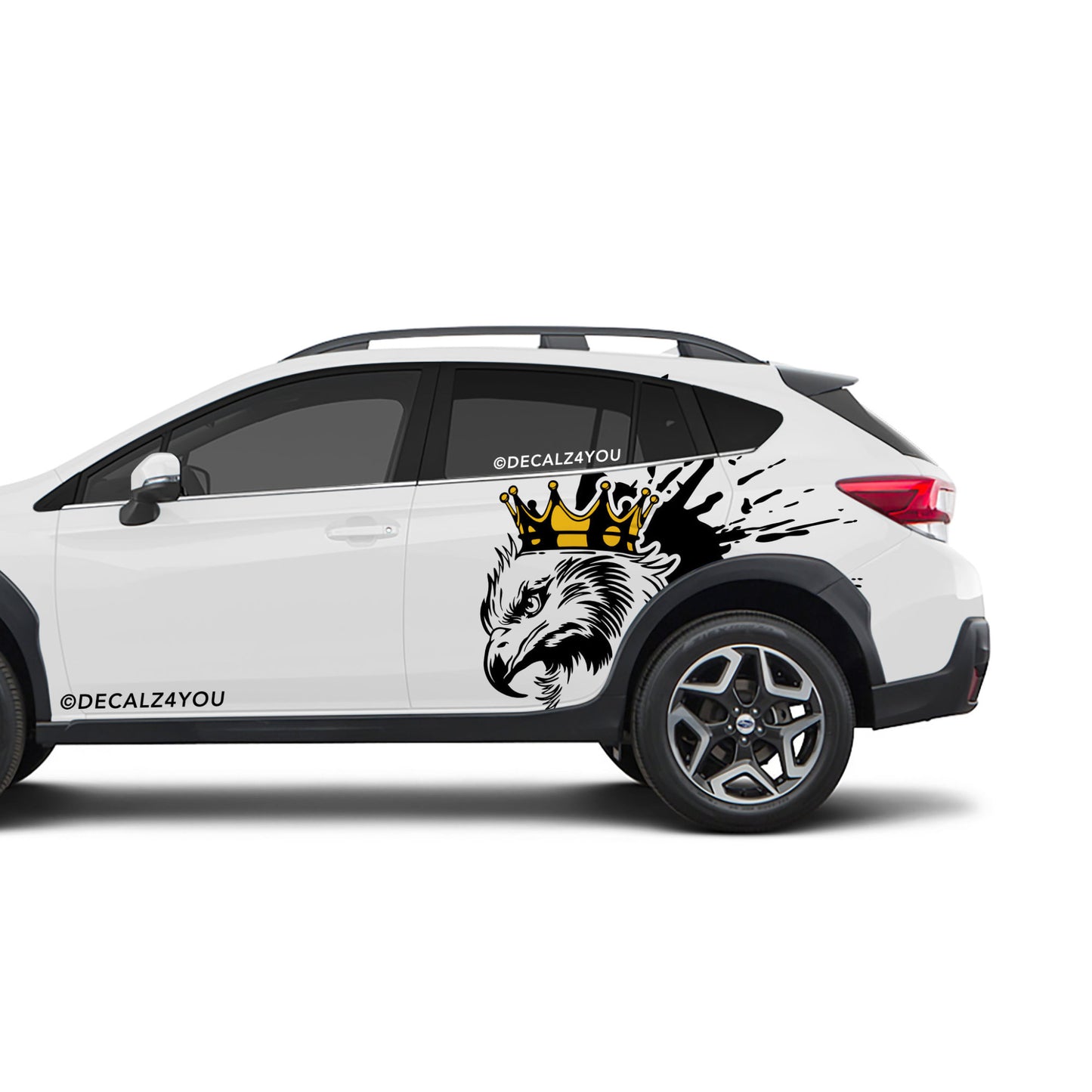 Large King Eagle Side Graphic Includes Driver & Passenger Crosstrek 2018 - 2020