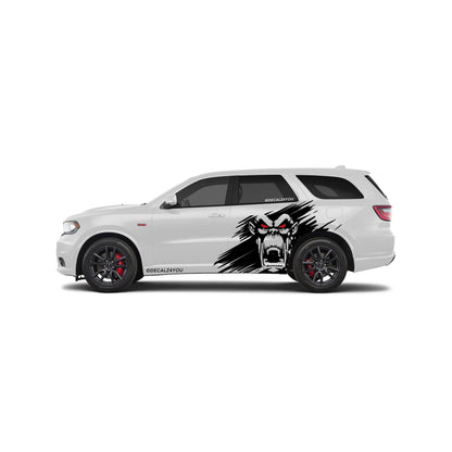 Scary Kong Large Side Graphic Includes Driver & Passenger Durango 2018 - Current