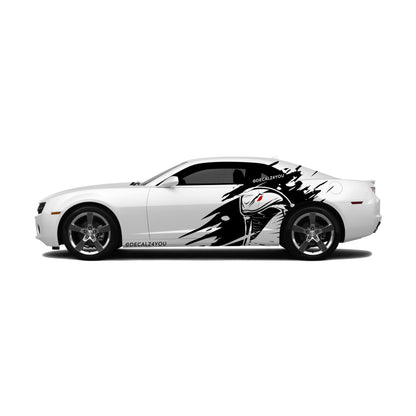 XL Snake Side Graphic Includes Driver & Passenger Camaro 2010 - 2015