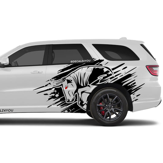 Angry Bull XL  Side Graphic Includes Driver & Passenger Durango 2018 - Current