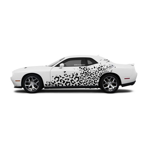 Leopard Skin Side Graphic Includes Driver & Passenger Challenger 2008 - Current.