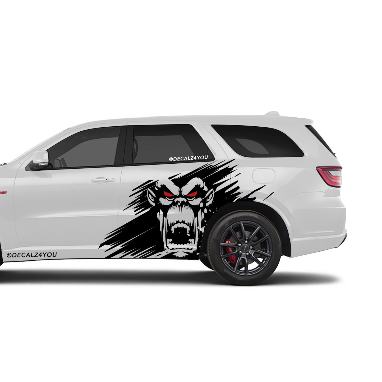 Scary Kong Large Side Graphic Includes Driver & Passenger Durango 2018 - Current