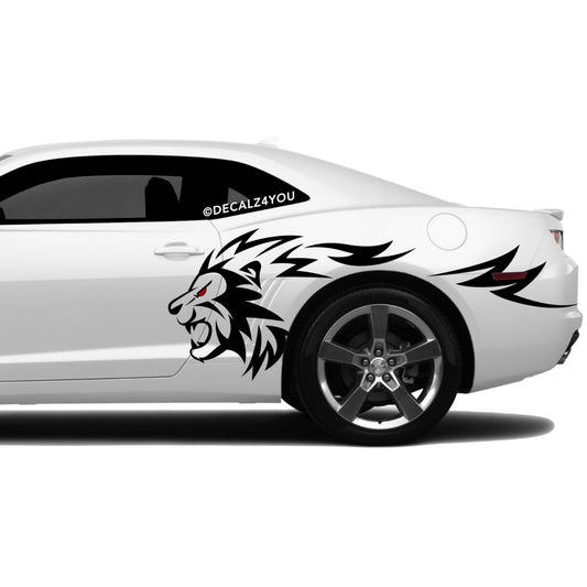 Lion Side Graphic Includes Driver & Passenger Camaro 2010 - 2015