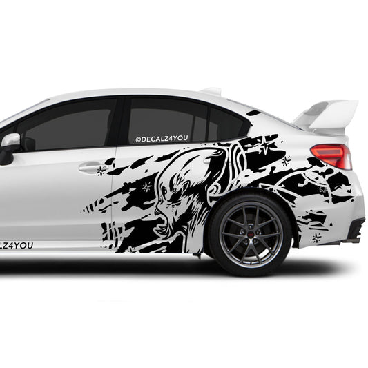 Alien XL  Side Graphic Includes Driver & Passenger Impreza WRX 2014 - 2021