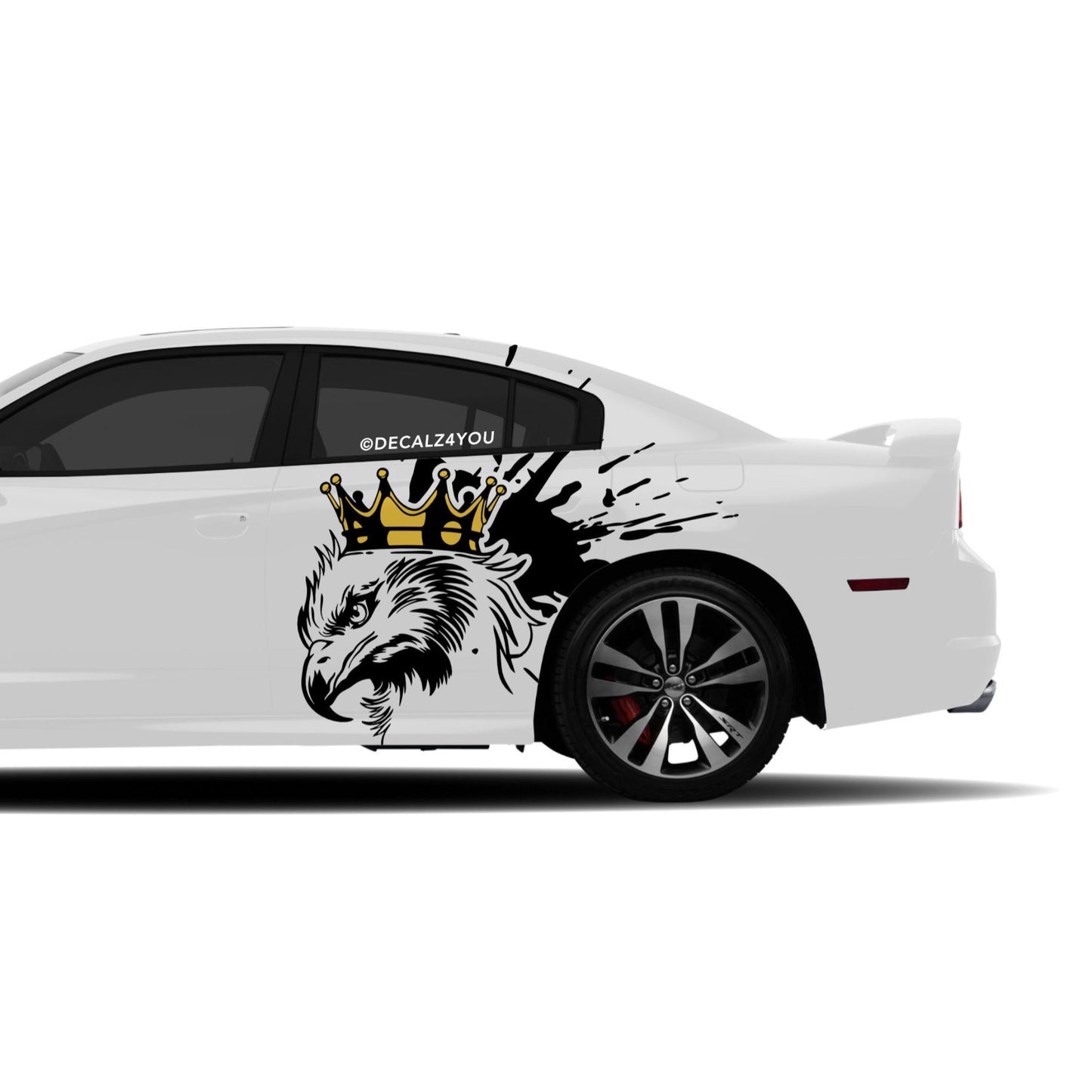 XL King Eagle Side Graphic Includes Driver & Passenger Charger 2011 - 2014