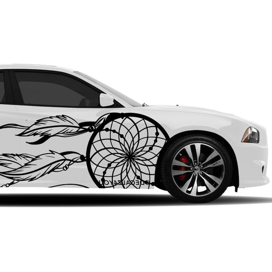 Dreamcatcher Side Graphic Includes Driver & Passenger Charger 2011 - 2014