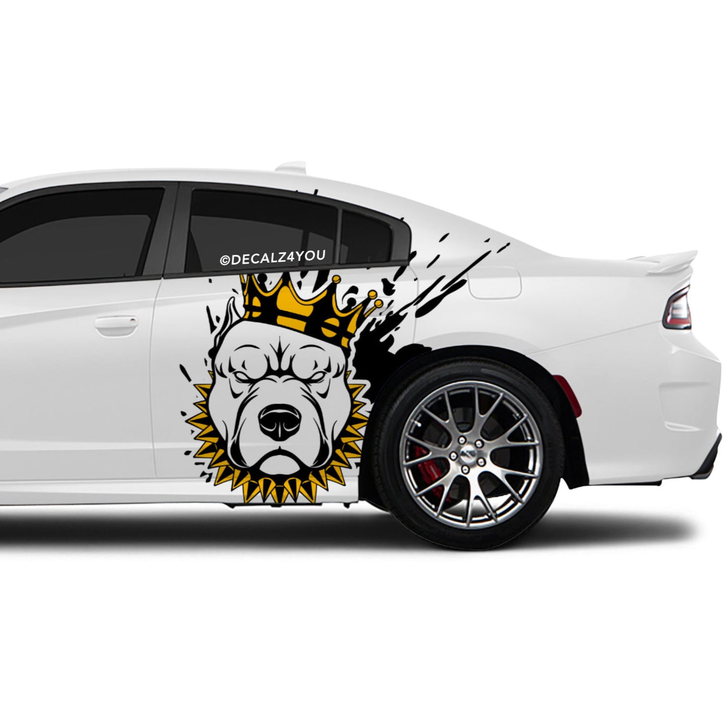 Dog KING Side Graphic Includes Driver & Passenger Charger 2015 - Current
