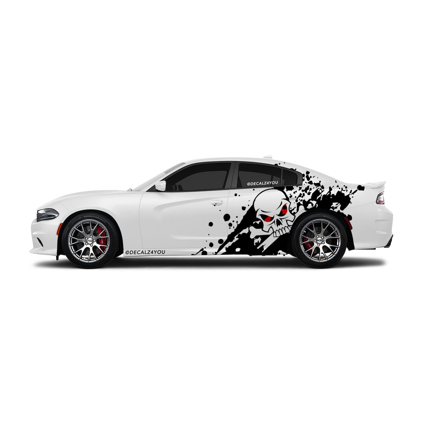 XL Skull Side Graphic Includes Driver & Passenger Charger 2015 - Current