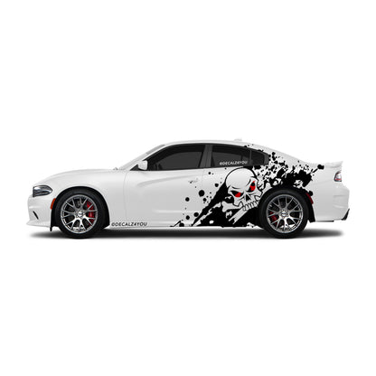 XL Skull Side Graphic Includes Driver & Passenger Charger 2015 - Current