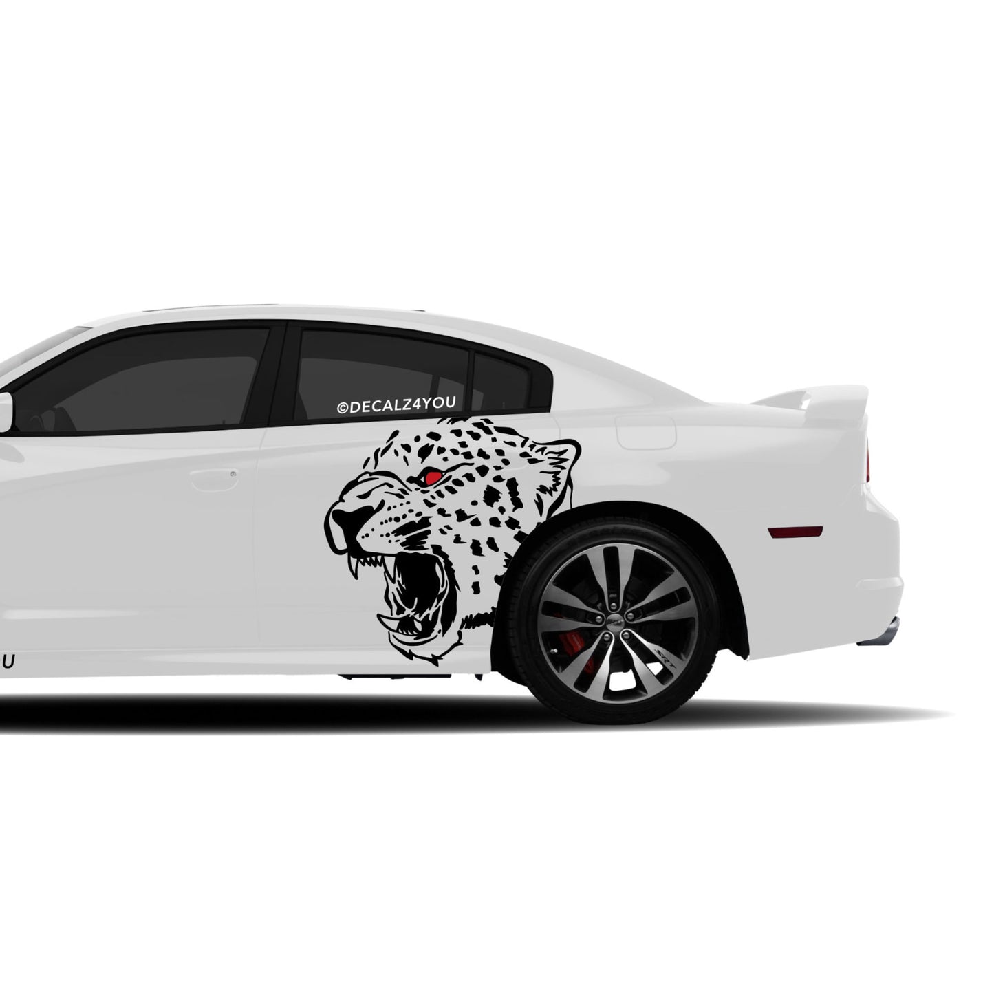 Cheetah Side Graphic Includes Driver & Passenger Charger 2011 - 2014
