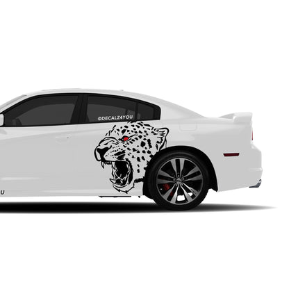 Cheetah Side Graphic Includes Driver & Passenger Charger 2011 - 2014