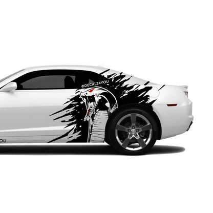 Angry Cobra XL Side Graphic Includes Driver & Passenger Camaro 2010 - 2015