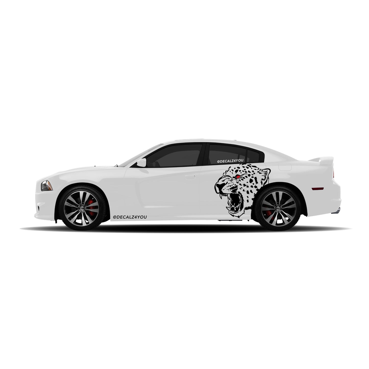Cheetah Side Graphic Includes Driver & Passenger Charger 2011 - 2014