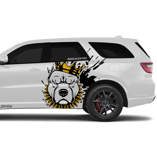Dog KING Side Graphic Includes Driver & Passenger Durango 2018 - Current