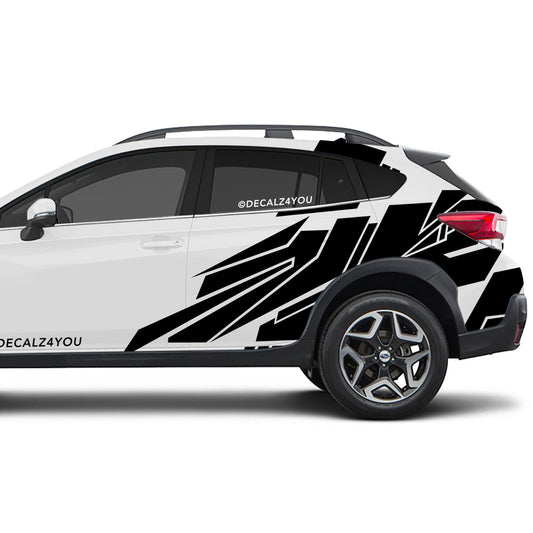 Abstract Large Side Graphic Includes Driver & Passenger Crosstrek 2018 - 2020