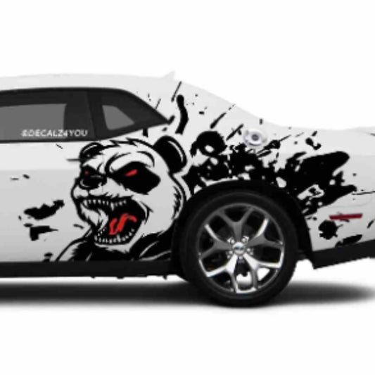 Angry Panda Splatter For Dually.