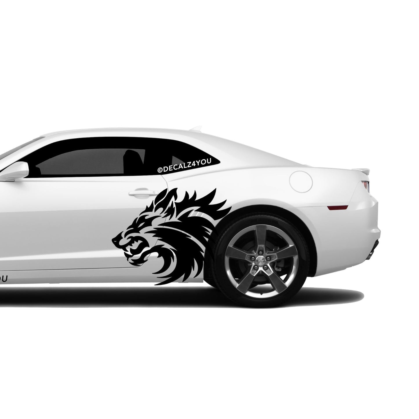 Snarling Wolf Side Graphic Includes Driver & Passenger Camaro 2010 - 2015